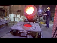 150kg-5T Φούρνος χύτευσης με επαγωγή για τήξη Κούπερ Αλουμινίου Σιδήρου Χάλυβα Χαλκός Κάλβου