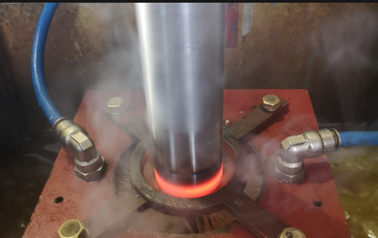 Super Audio Frequency Quenching Equipment 120kw Large Shaft Quenching