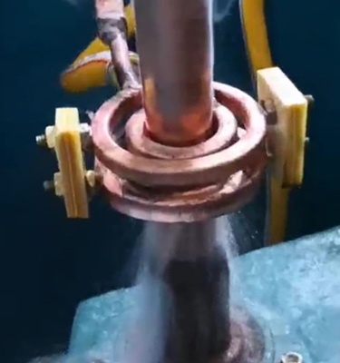 50kw σκληραίνοντας ράβδος εμβόλων υψηλής συχνότητας μηχανών θερμικής επεξεργασίας επαγωγής